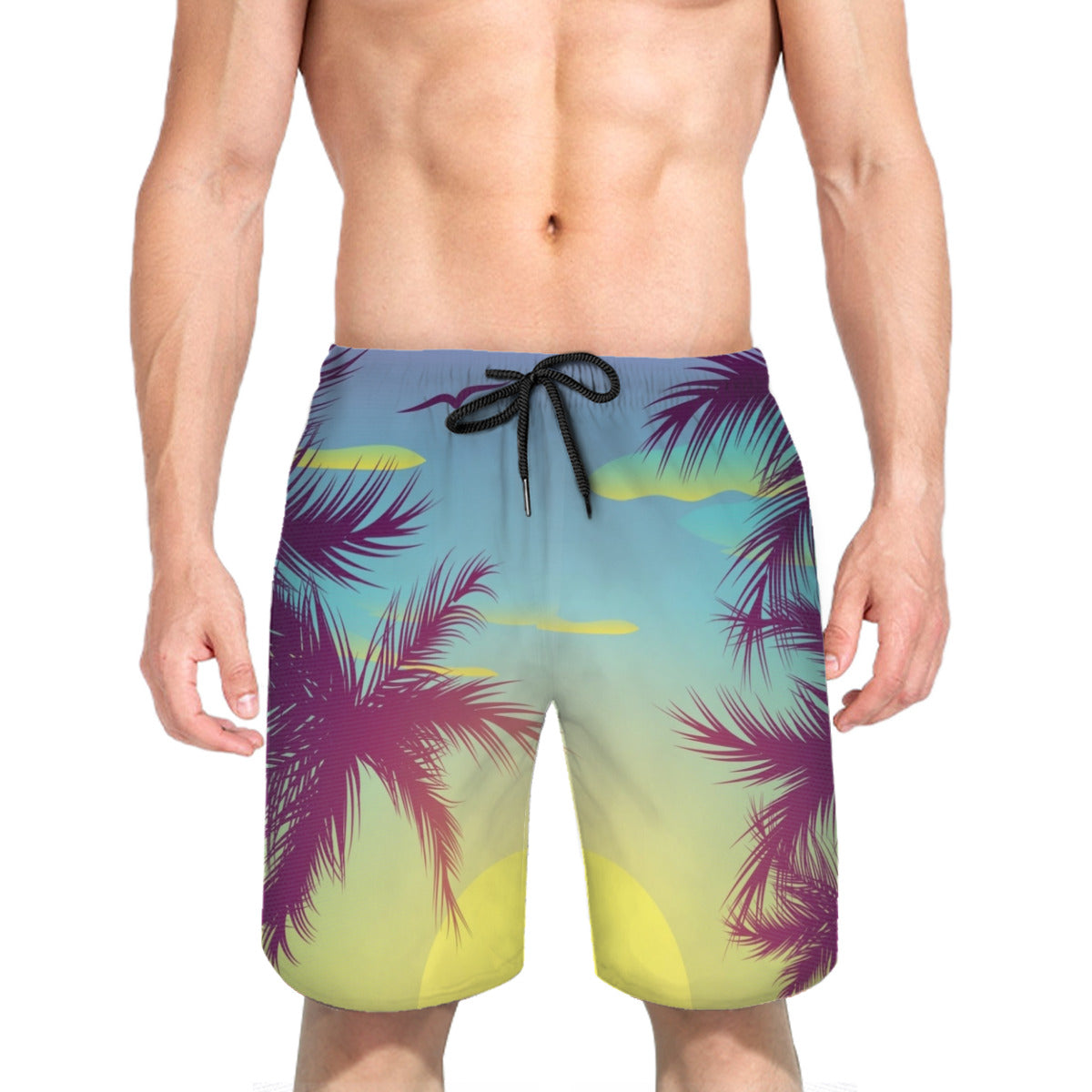 Hawaii Pattern 045 Men's Swim Trunks No.QNLXAR