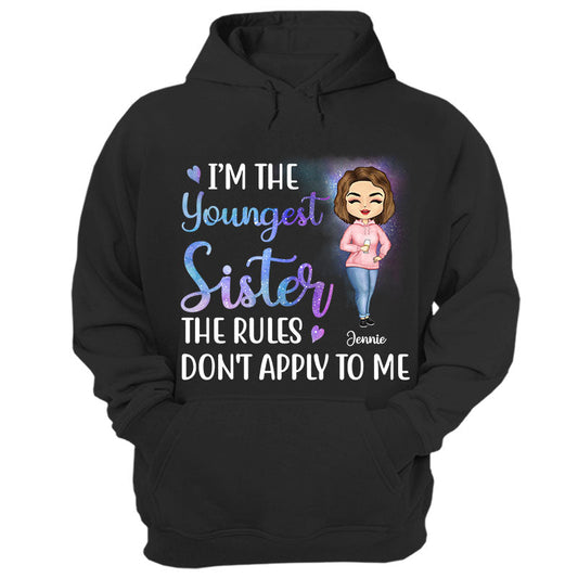 I'm The Rules Sisters And Brothers - Sibling Family Gift - Personalized Custom Hoodie Sweatshirt