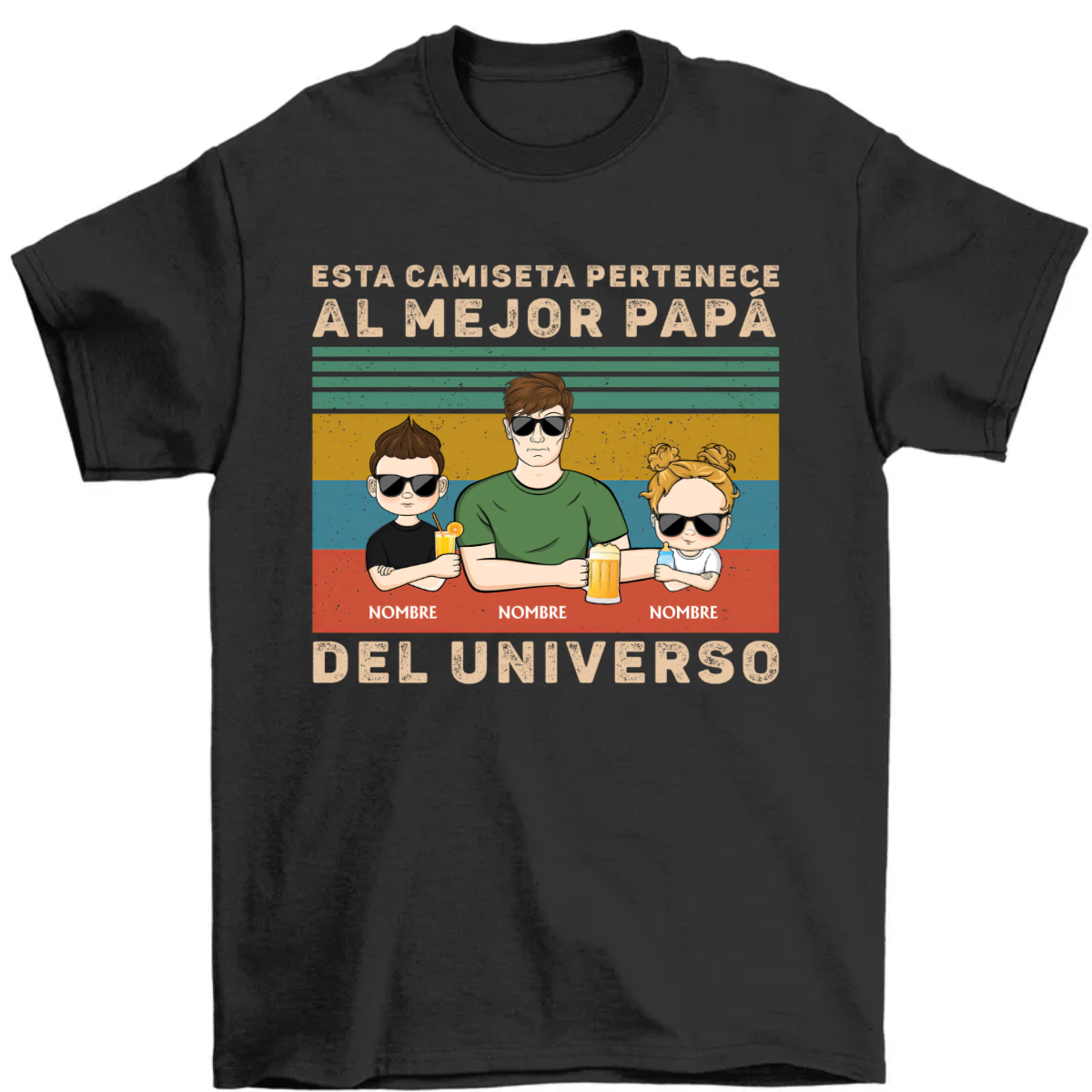 Regalo de Padre - Esta camiseta pertenece al Mejor Papá del Universo
