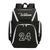 Personalized Basketball Football Backpack With Custom Name Number Logo Waterproof Sports Backpack