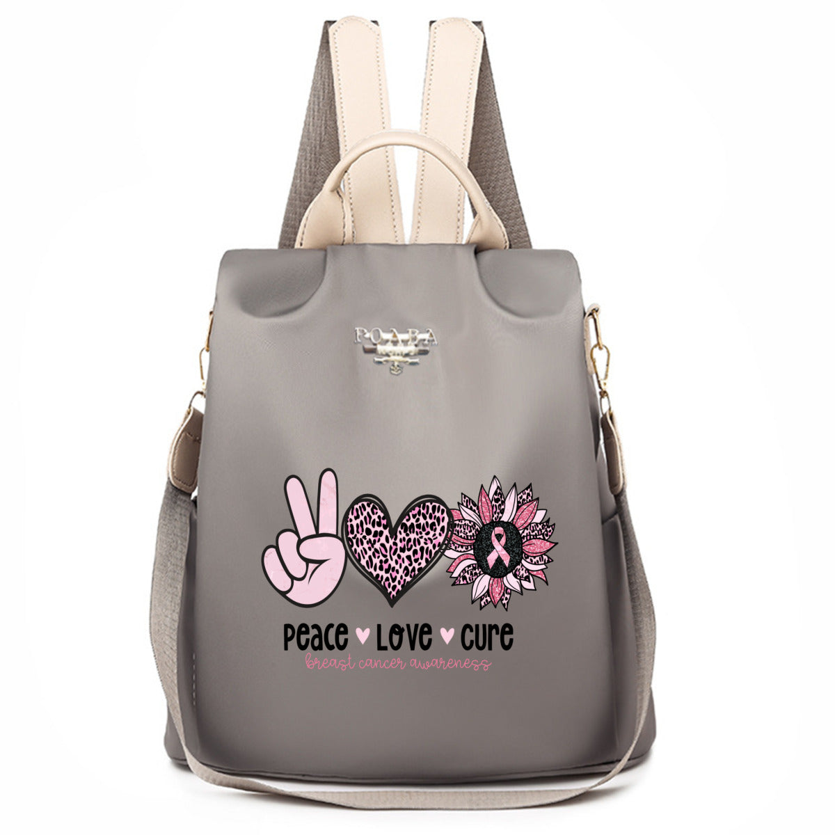 Peace Love Backpack No.QQZNPL