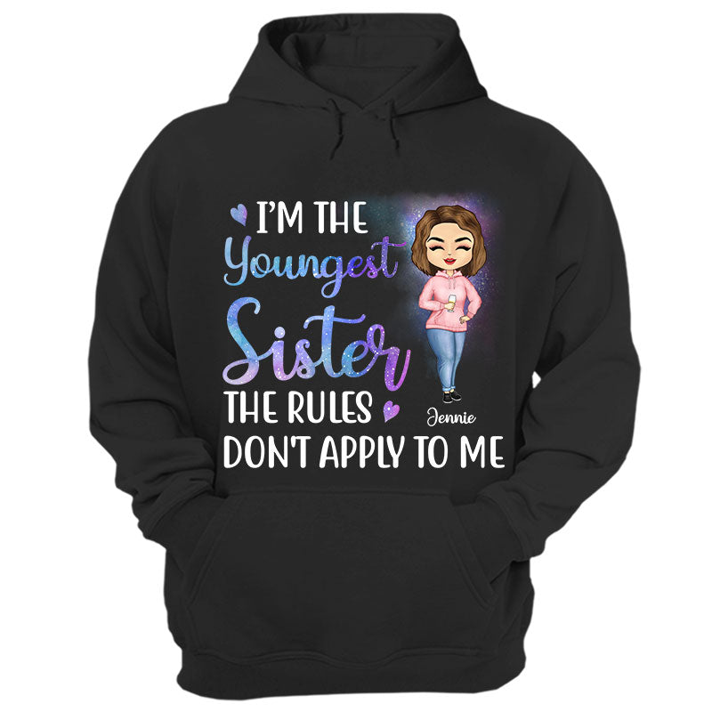 I'm The Rules Sisters And Brothers - Sibling Family Gift - Personalized Custom Hoodie Sweatshirt