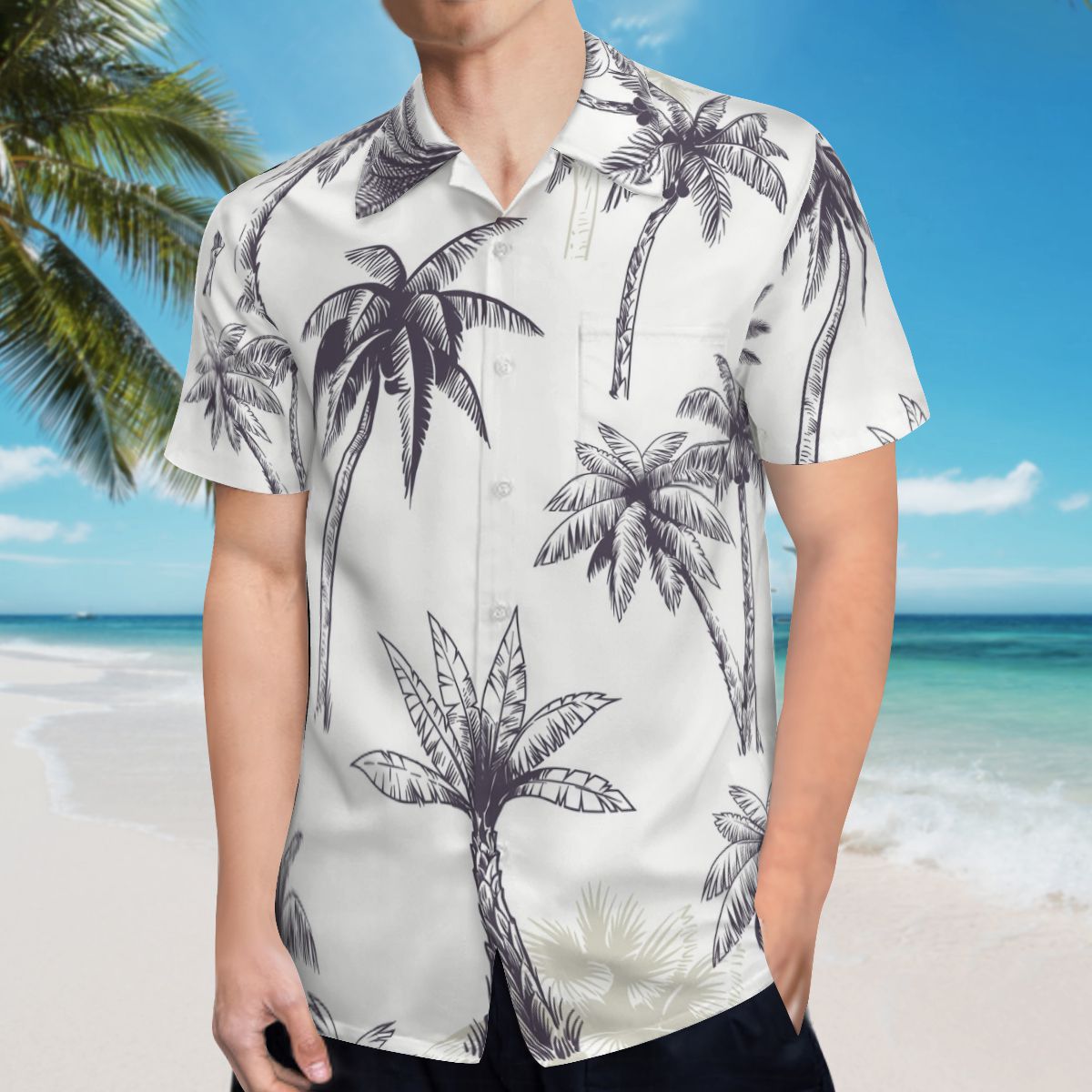 Hawaii Pattern 028 Hawaiian Shirts No.QRKGAE