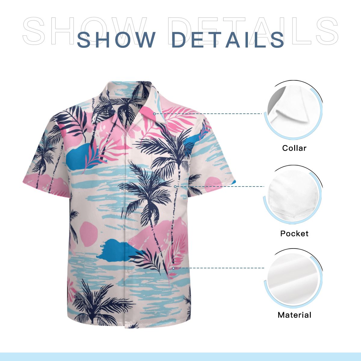 Hawaii Pattern 025 Hawaiian Shirts No.QZ4847