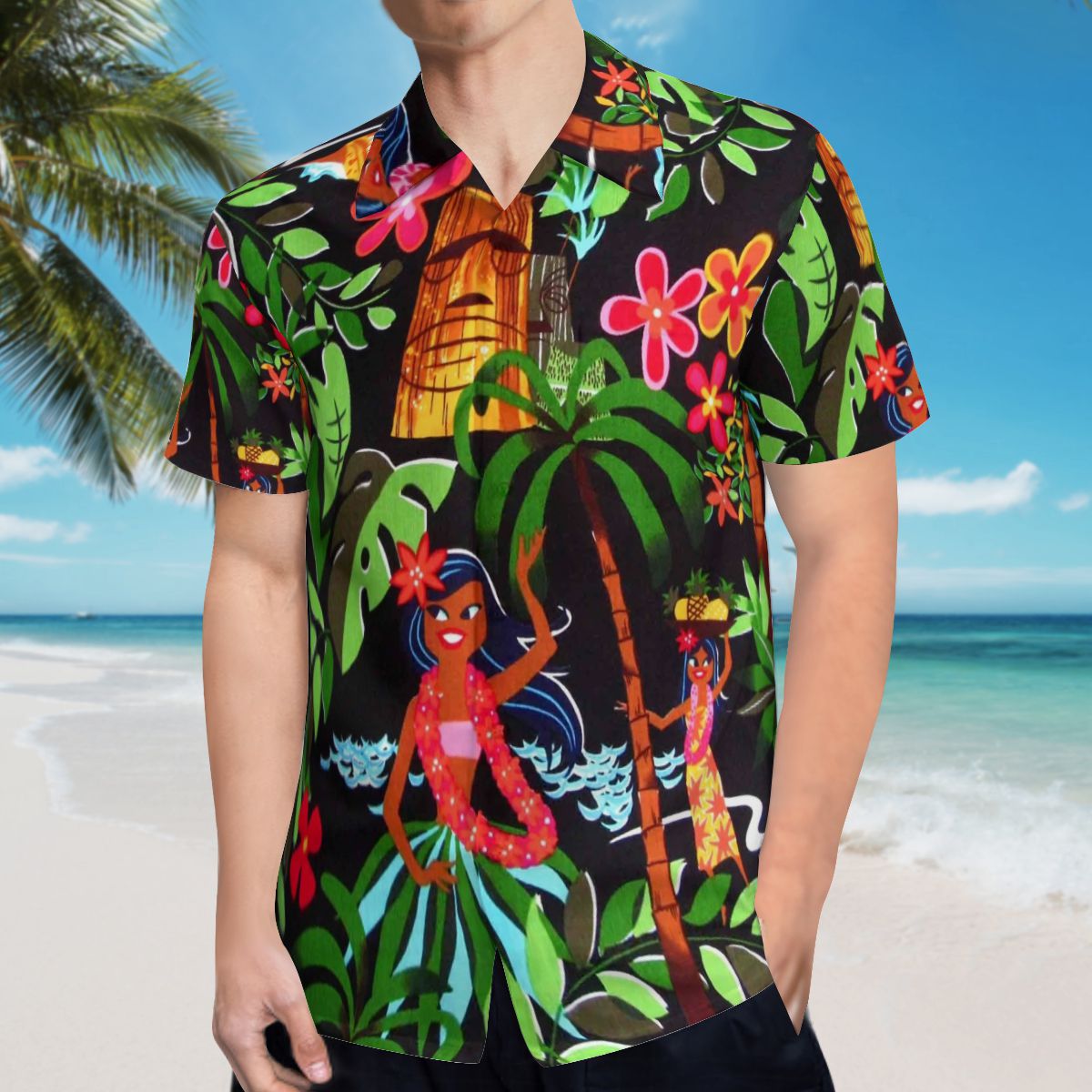 Hawaii Pattern 005 Hawaiian Shirts No.RDQROD