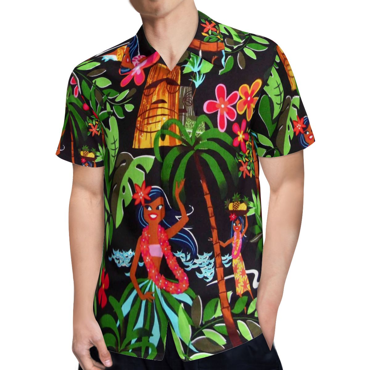 Hawaii Pattern 005 Hawaiian Shirts No.RDQROD