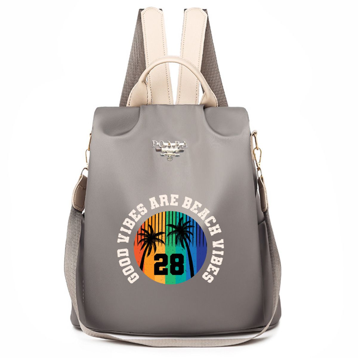 Good vibes are beach Backpack No.RFQN6W