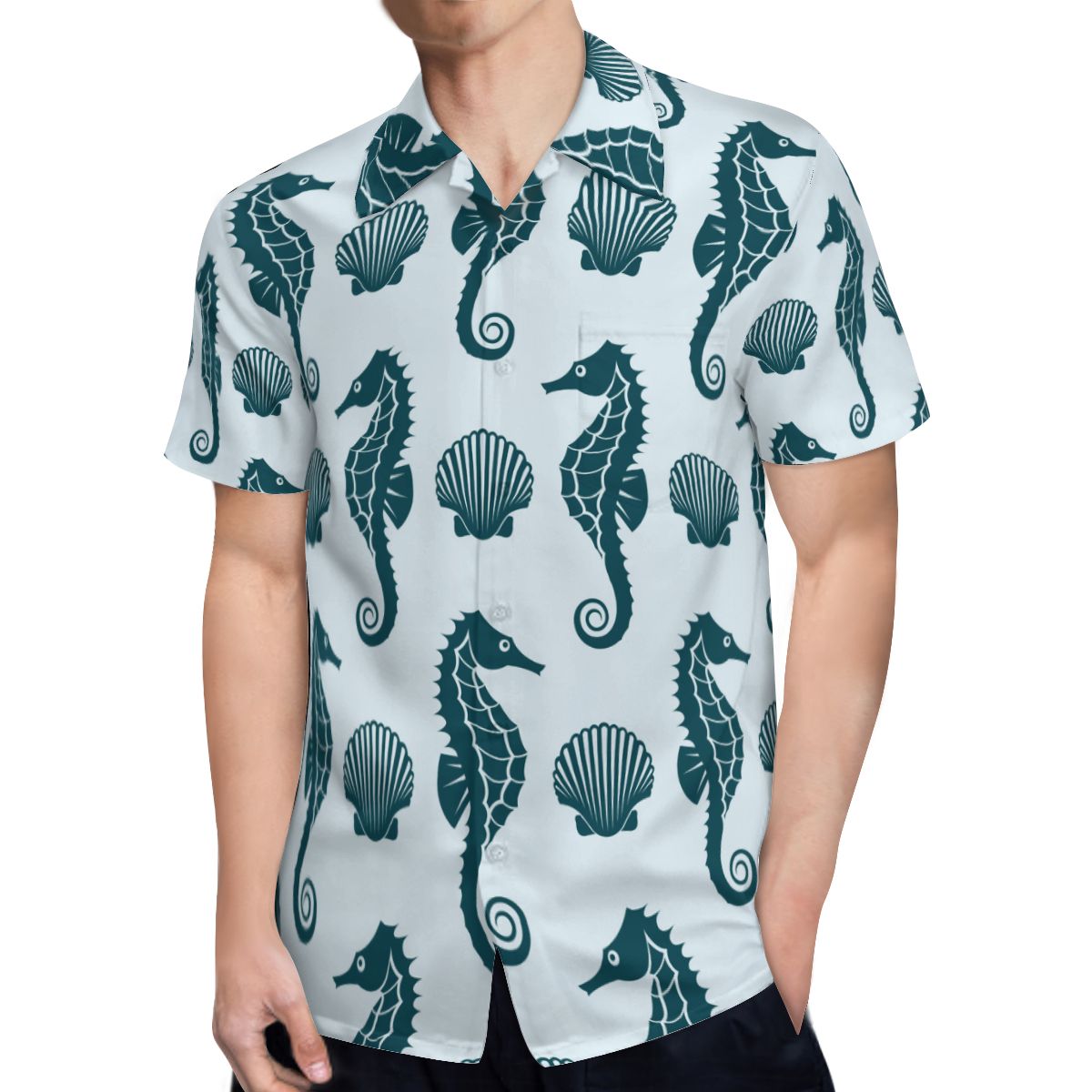 Sea Horse 3 Hawaiian Shirts No.RL3TAE