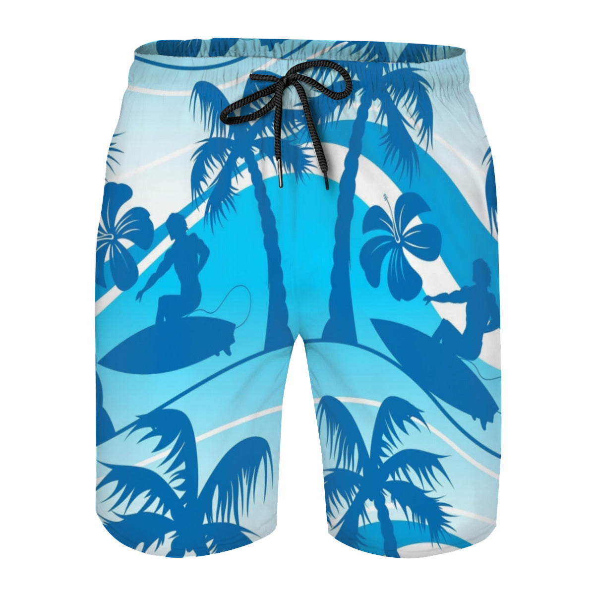 Hawaii Pattern 037 Men's Swim Trunks No.RVHFZX