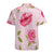 Floral Girly Pattern Pinky Floral Seamless Exotic Watercolor Garden  Graphic Hawaiian Shirts No.RWG5KD