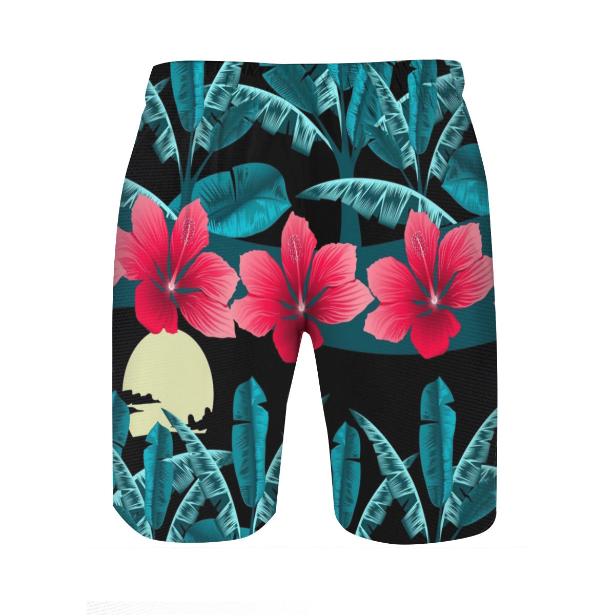 Hawaii Pattern 035 Men's Swim Trunks No.RXDEXO