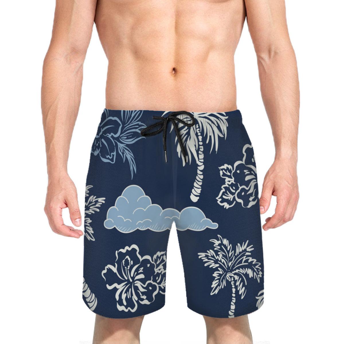 Tropical Leaves 011 Men's Swim Trunks No.RYH6DD