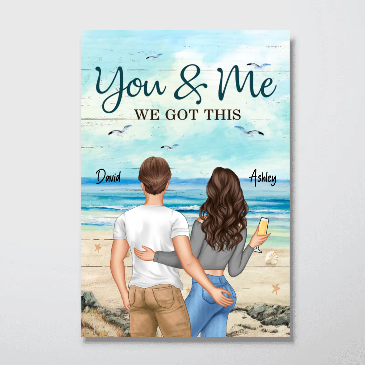 Personalized Photo Album - You and Me