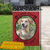 Rescue Pet Red – パーソナライズされた写真と名前 – 庭の旗と家の旗