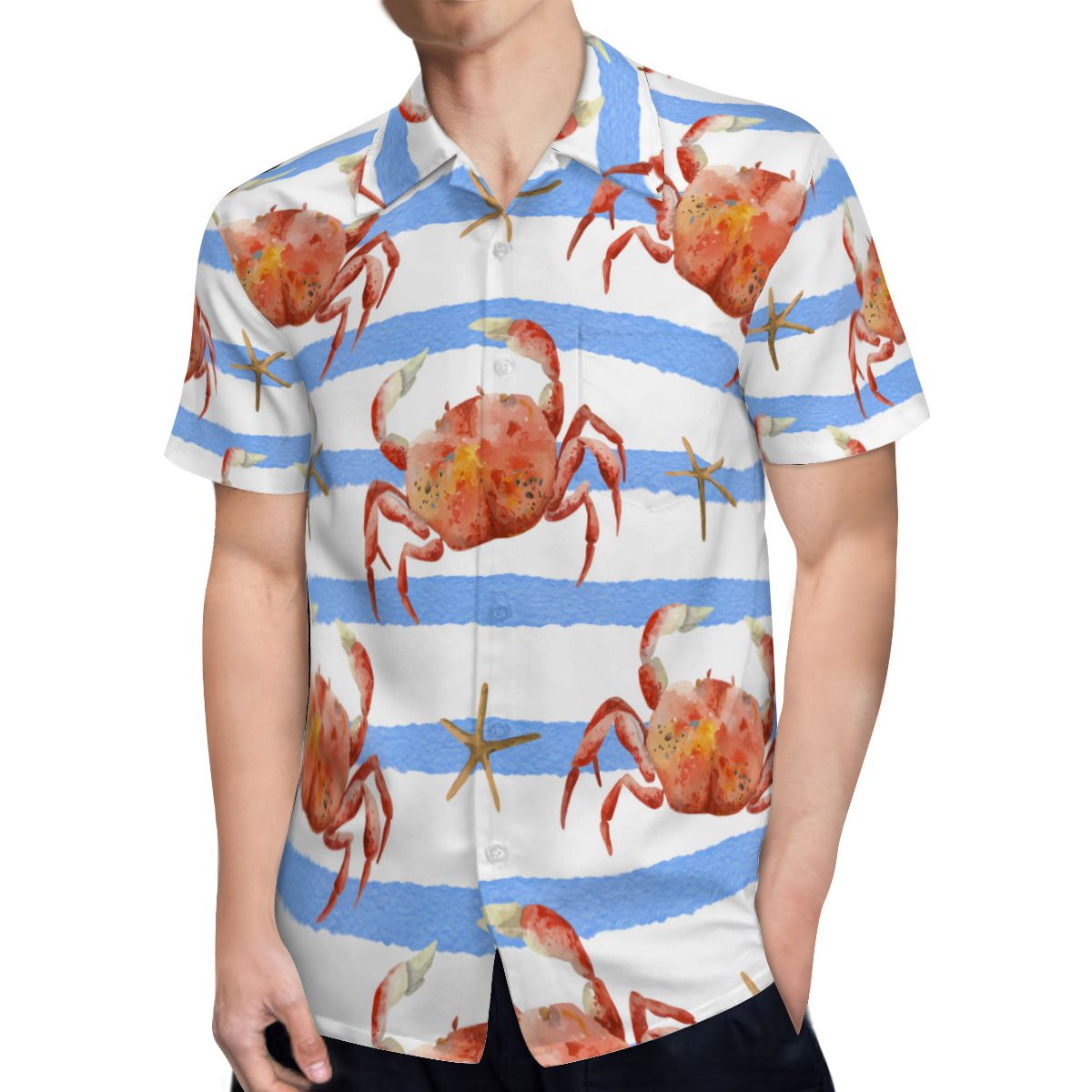 Sea Seamless Hawaiian Shirts No.SER2QS