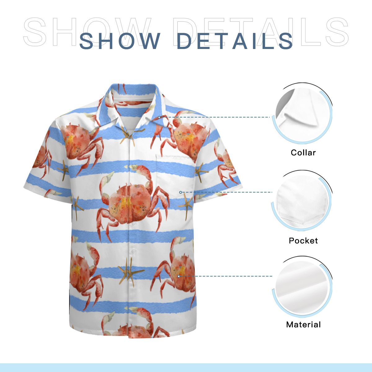 Sea Seamless Hawaiian Shirts No.SER2QS