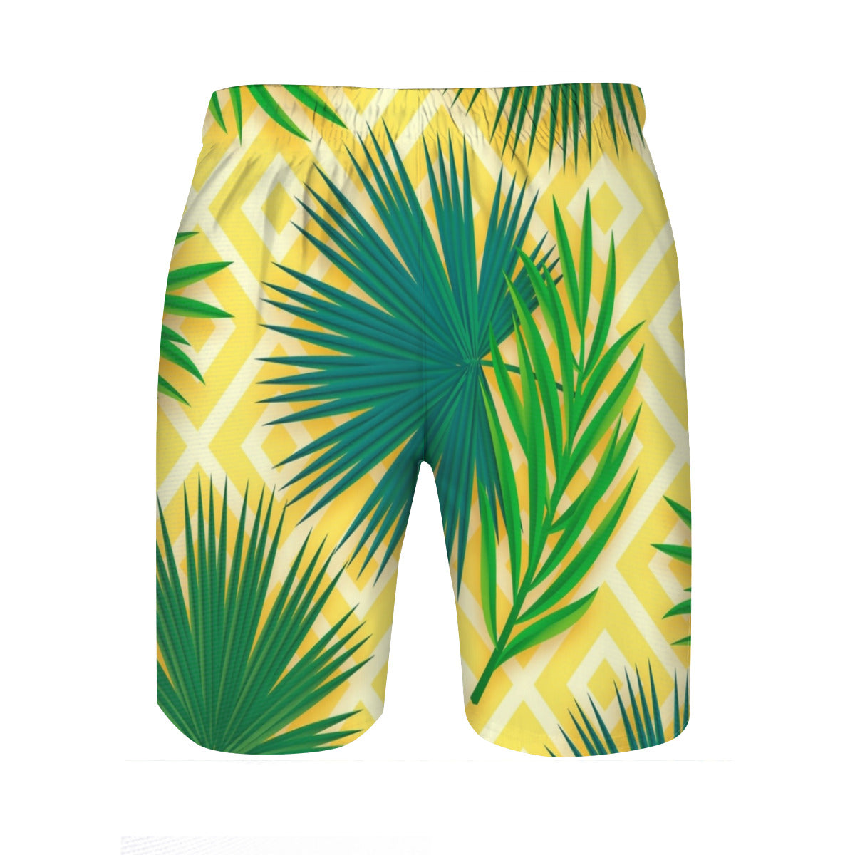 Tropical Leaves 019 Men's Swim Trunks No.SEXGM3