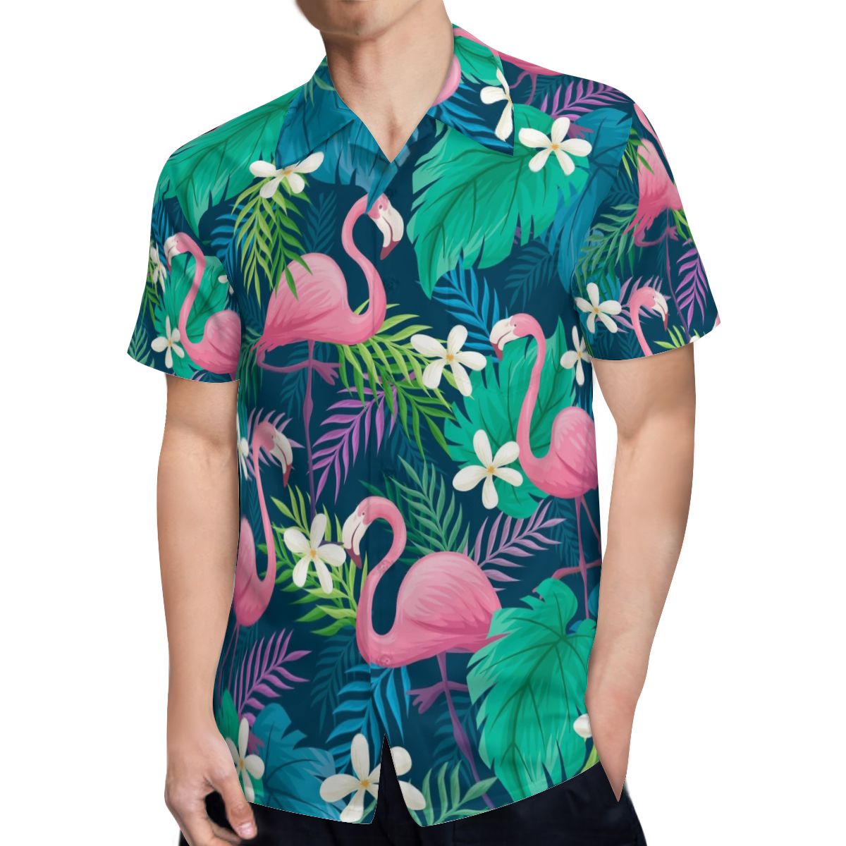 Flamingo 07 Hawaiian Shirts No.SHQWR3