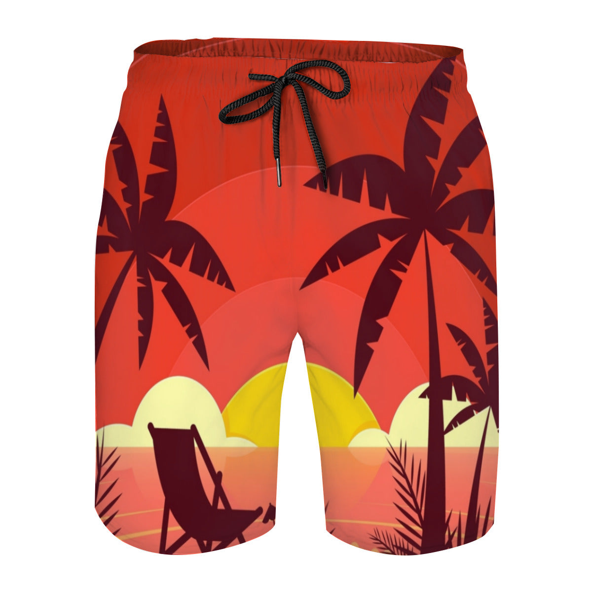 Hawaii Pattern 016 Men's Swim Trunks No.SO8R3O