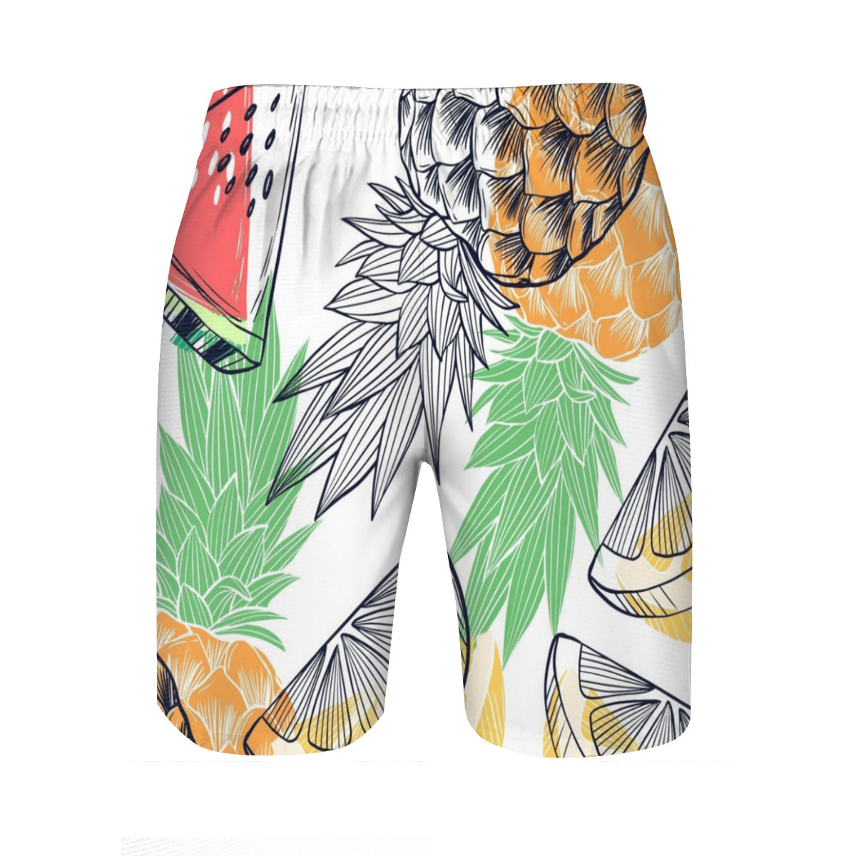 Tropical Leaves 020 Men's Swim Trunks No.SU9GWV