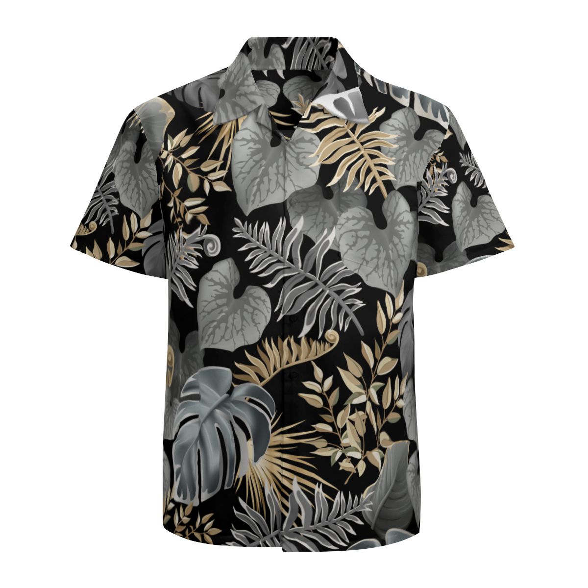 Tropical Leaves 008 Hawaiian Shirts No.T2FT92