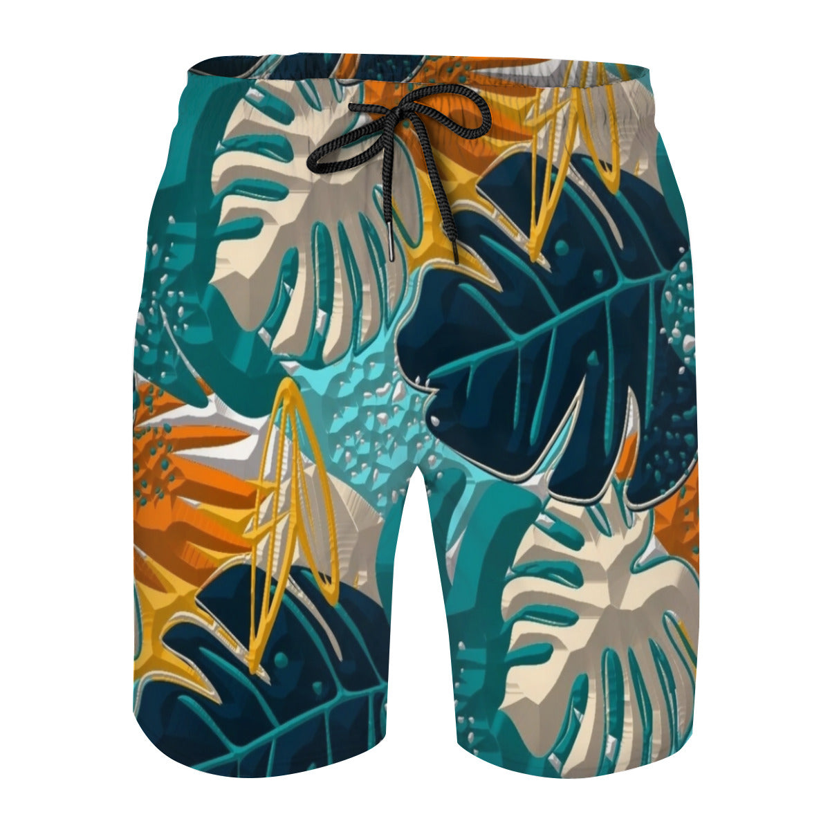 Hawaii Pattern 001 Men's Swim Trunks No.TBNB76