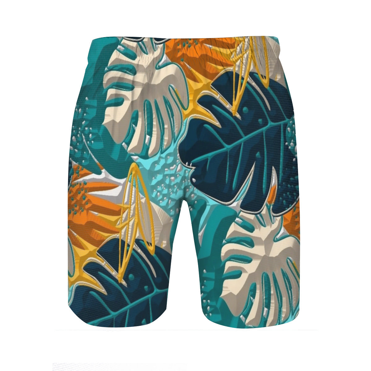 Hawaii Pattern 001 Men's Swim Trunks No.TBNB76