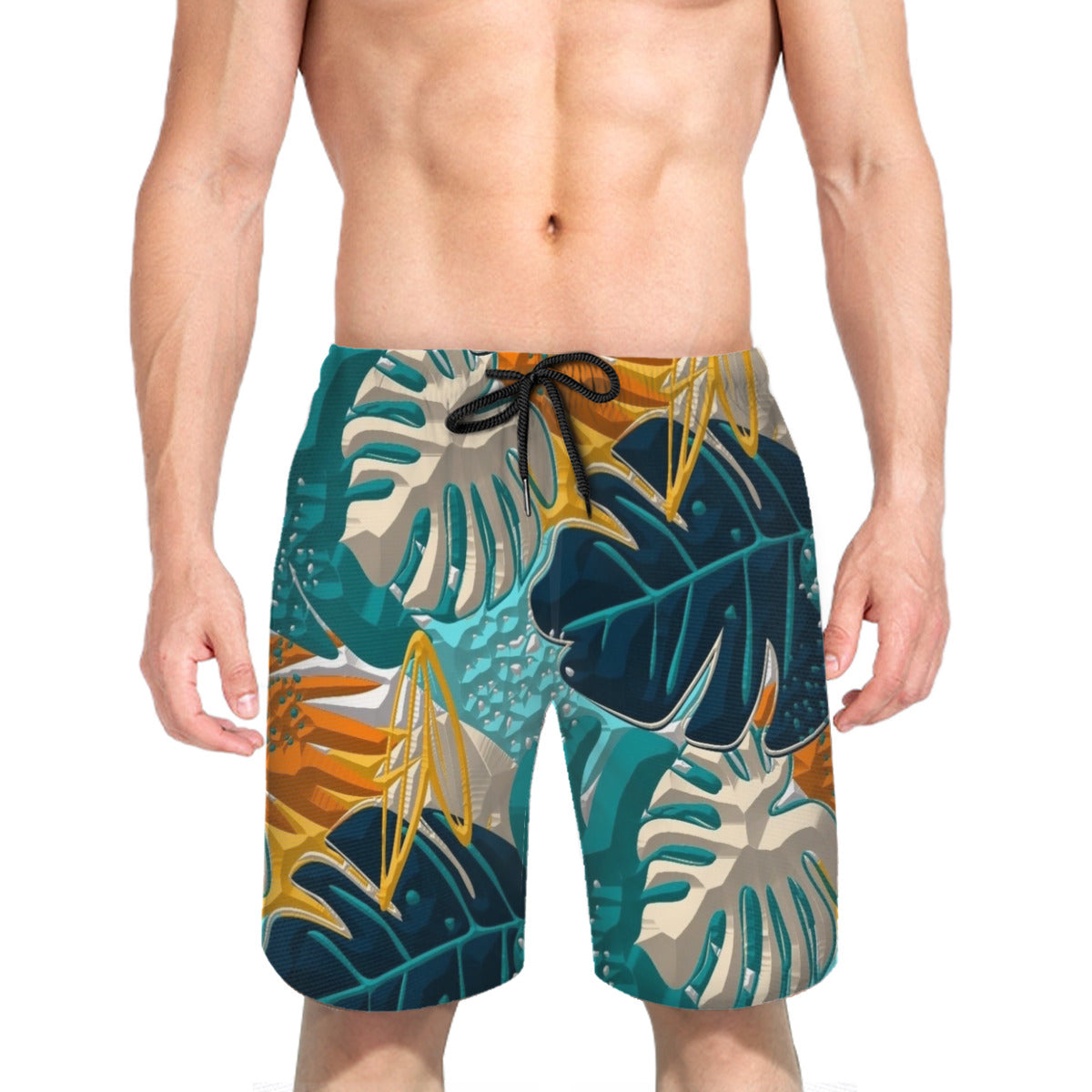 Hawaii Pattern 001 Men's Swim Trunks No.TBNB76