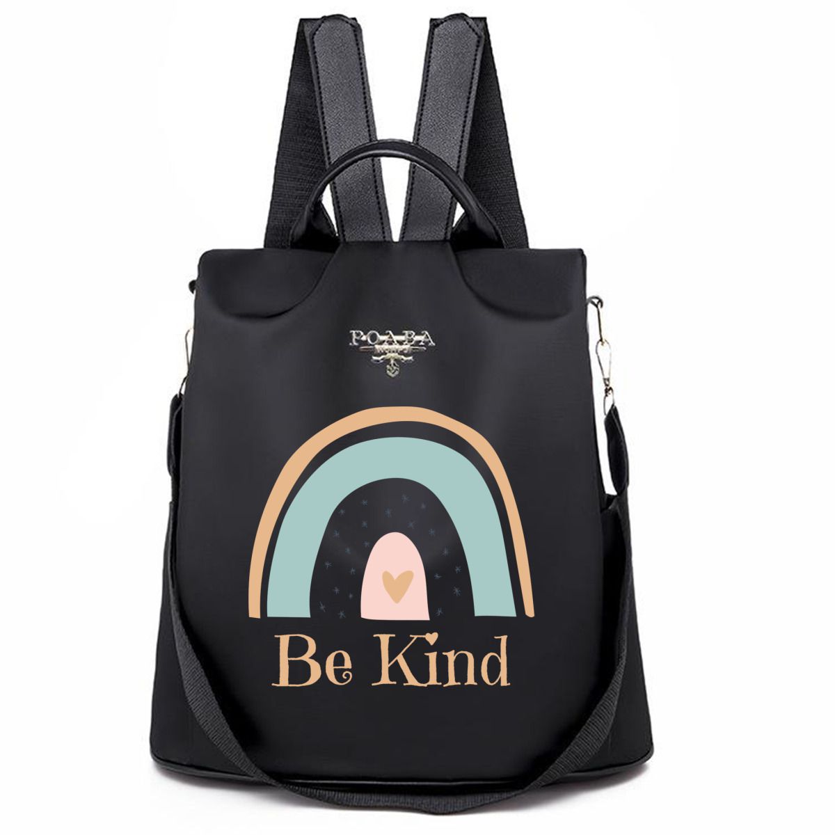 Be Kind Happy Backpack No.TCSFXW