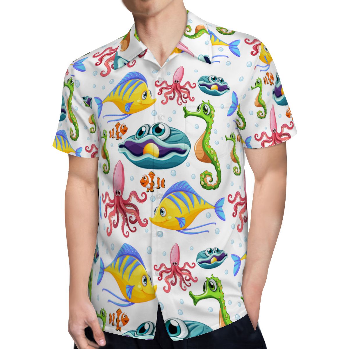 Marine Animals 03 Hawaiian Shirts No.TCVKPN