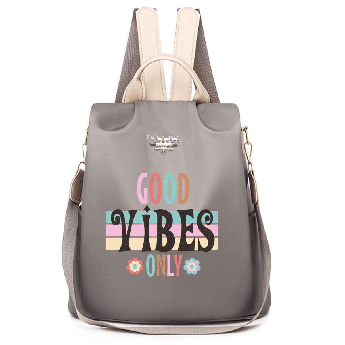 good vibes flower Backpack No.TSZRNG