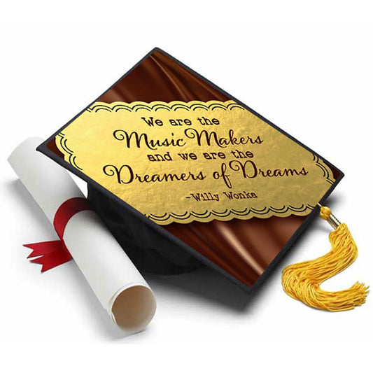 Willy Wonka & The Chocolate Factory Grad Cap Tassel Topper