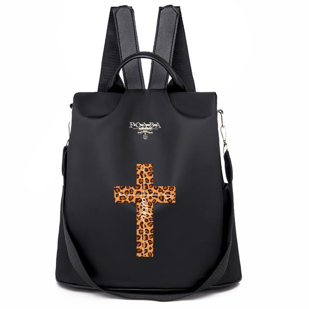 Cheetah Faith Cross Backpack No.UCXJKM