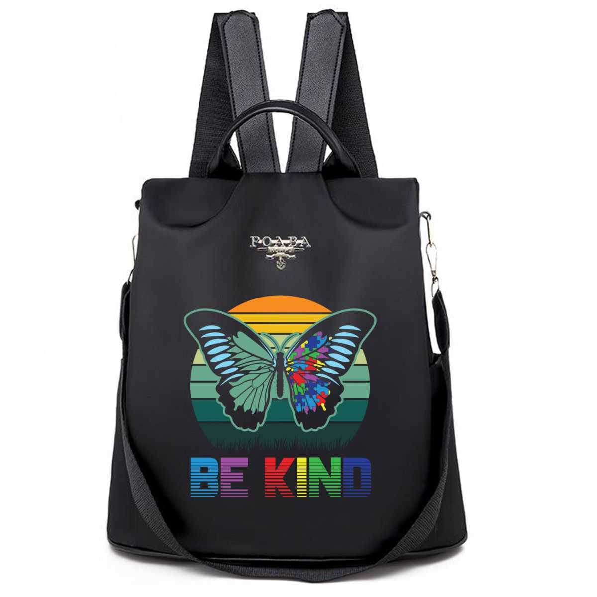 Butterfly Be Kind Backpack No.UN327D