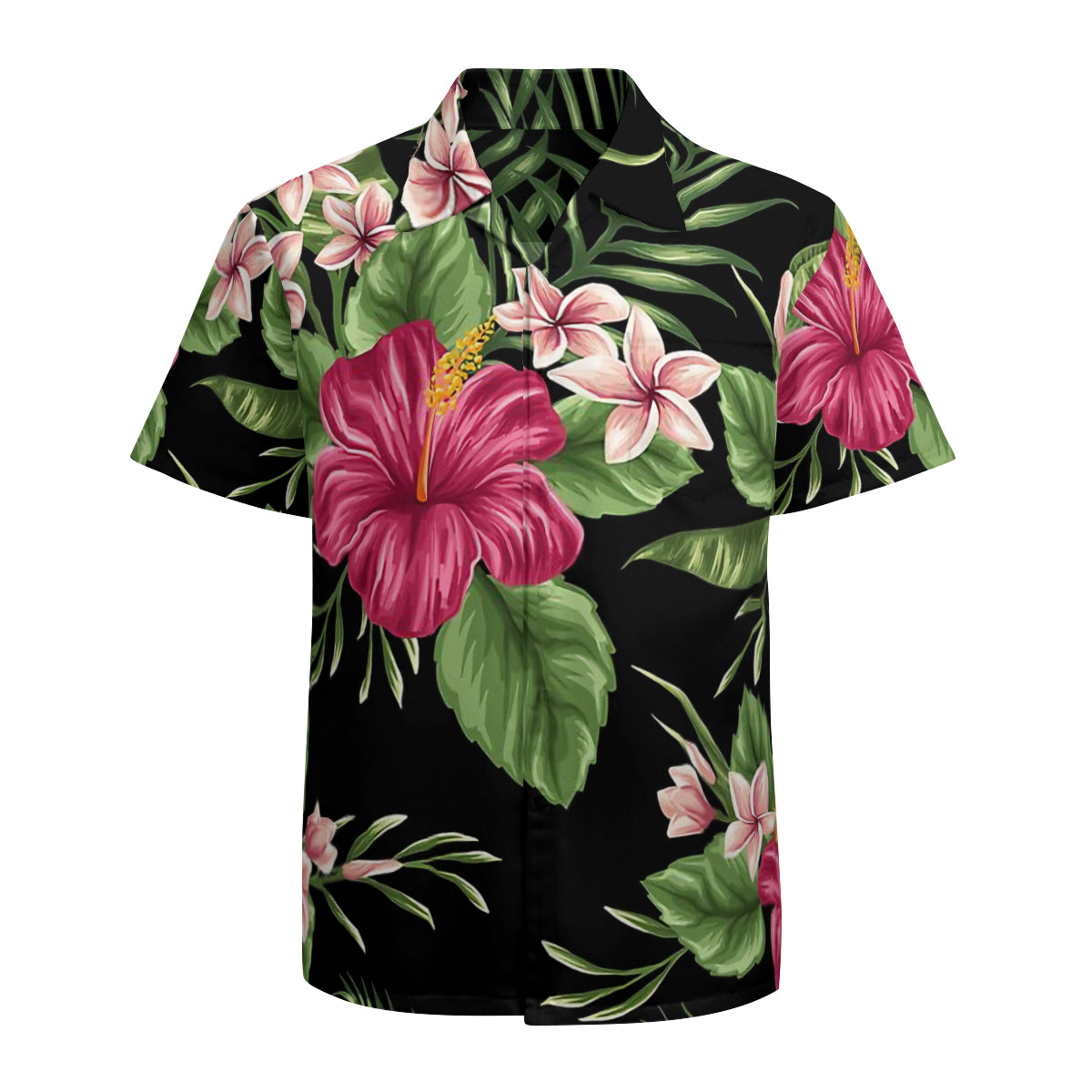 Tropical Flowers Graphic Hawaiian Shirts No.URUFX3