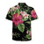 Tropical Flowers Graphic Hawaiian Shirts No.URUFX3
