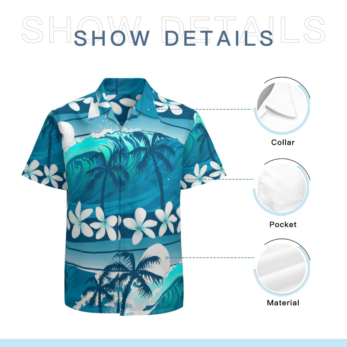 Hawaii Pattern 036 Hawaiian Shirts No.UUQTZJ