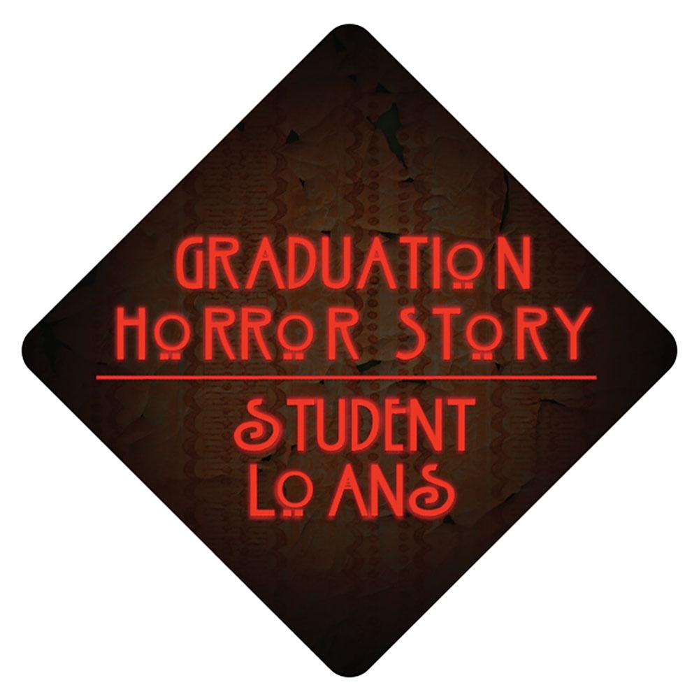 Graduation Horror Story Grad Cap Tassel Topper