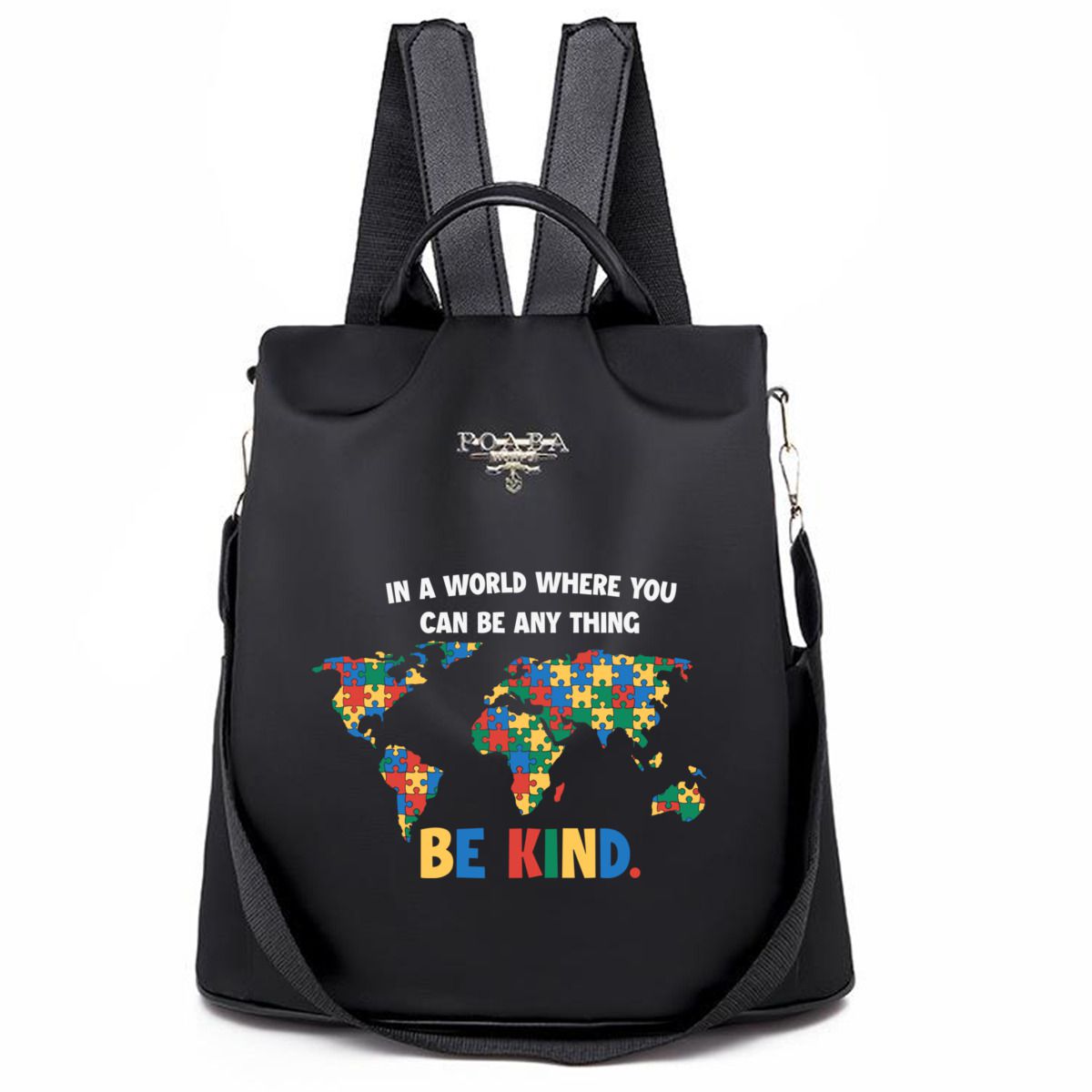 Be Kind Autism Awareness Puzzle Backpack No.V6AORZ