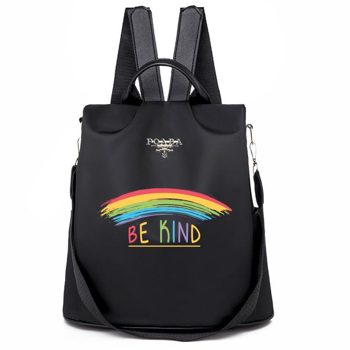Be Kind Rainbow Backpack No.VB4J8Y