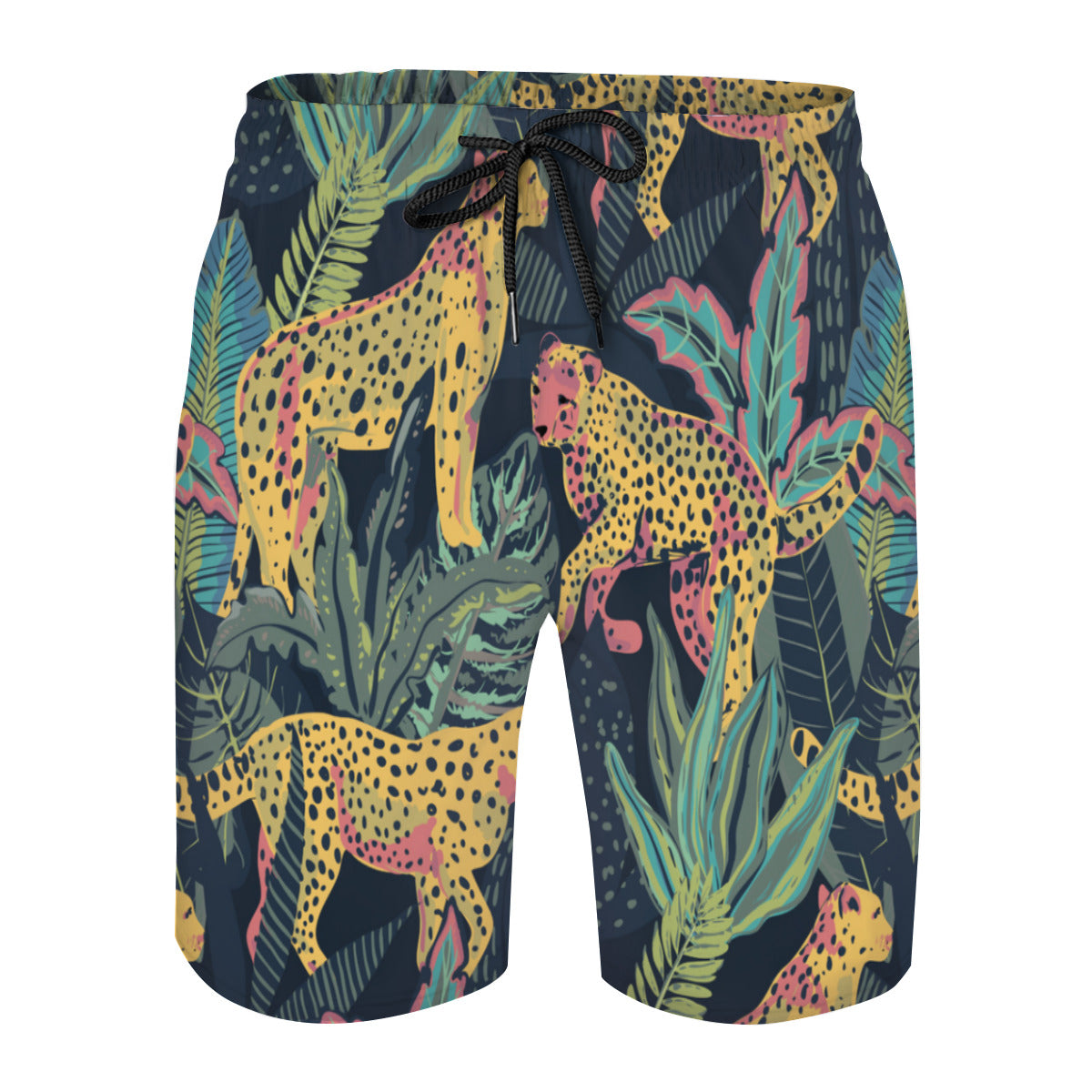 Tropical Leaves 003 Men's Swim Trunks No.VUYZM2