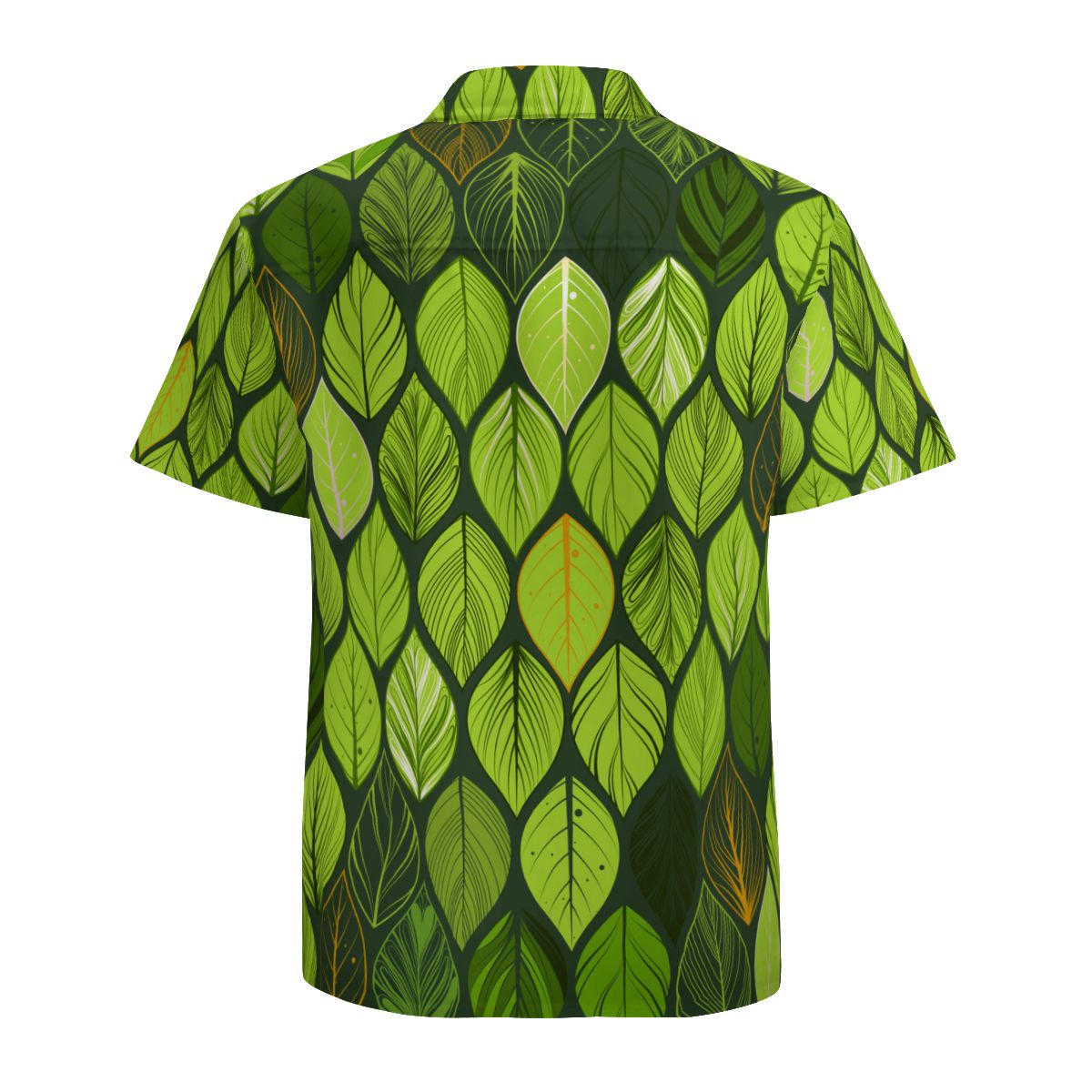 Tropical Leaves 002 Hawaiian Shirts No.W96MKC
