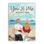 Back View Couple Beach Landscape You & Me We Got This Personalized Custom Vertical Puzzle