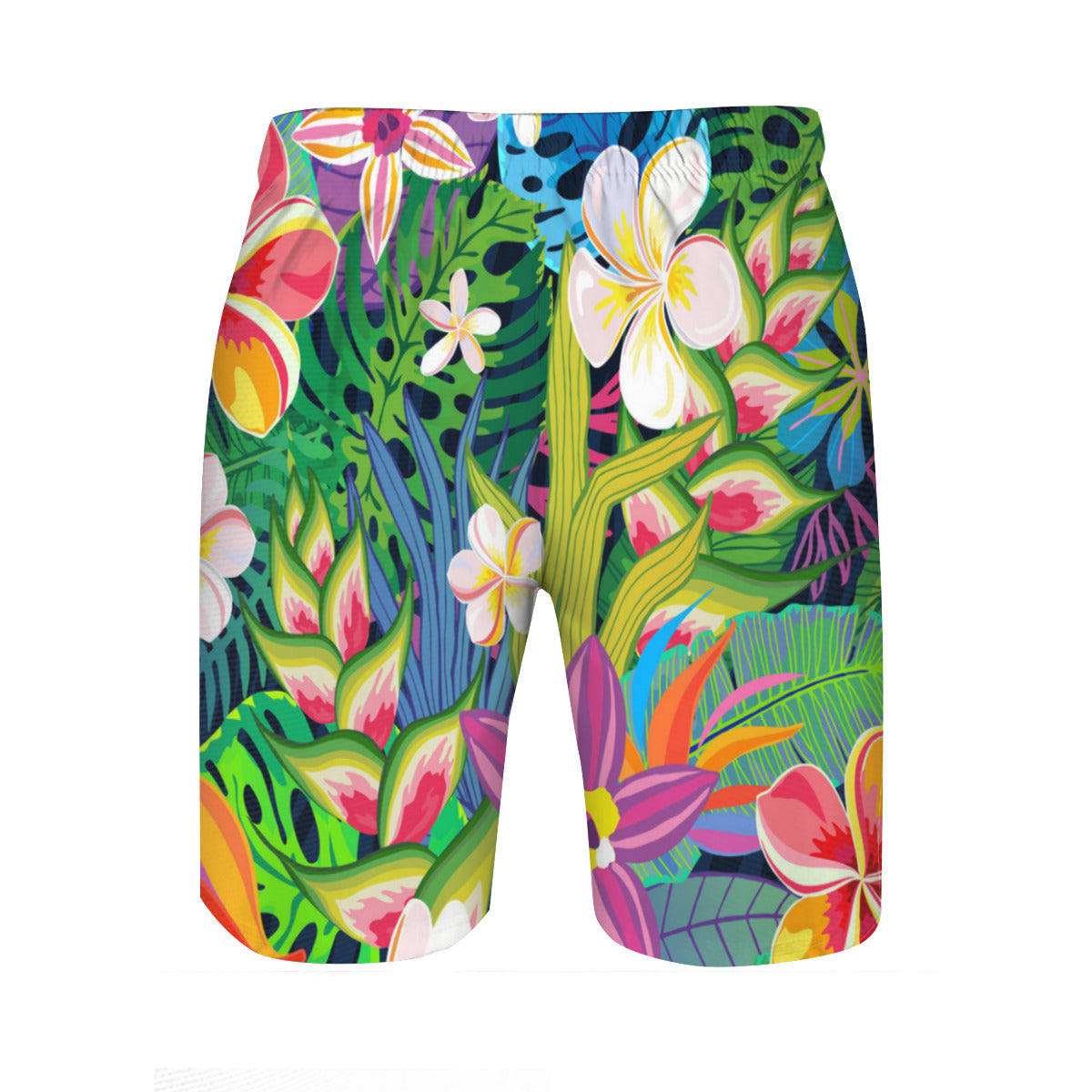 Tropical Leaves 004 Men's Swim Trunks No.WUFHP6