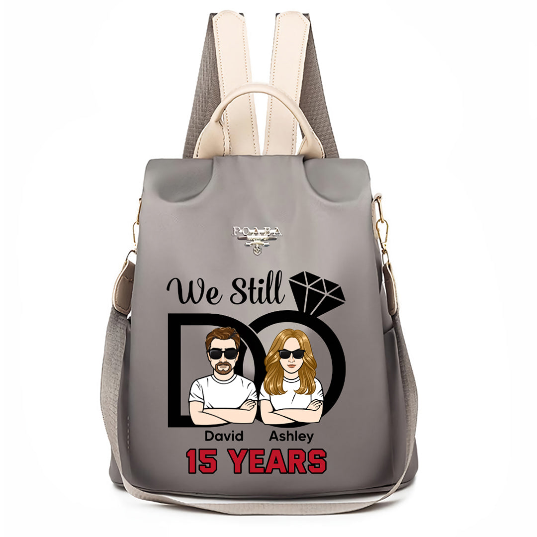 We Do Still Couple Anniversary Personalized Backpack