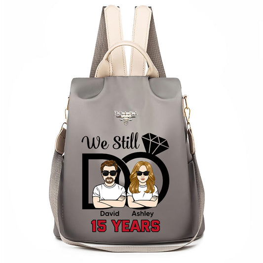 We Do Still Couple Anniversary Personalized Backpack