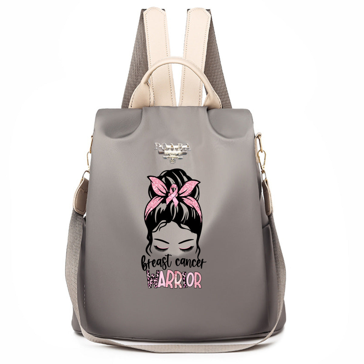 Breast Cancer Warrior Backpack No.X6ZVGG