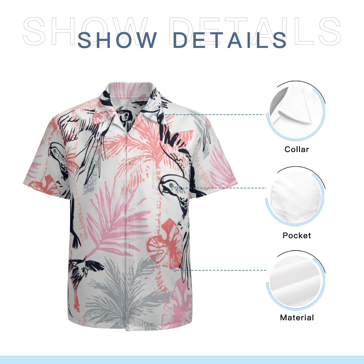 Hawaii Pattern 021 Hawaiian Shirts No.XA9QTW