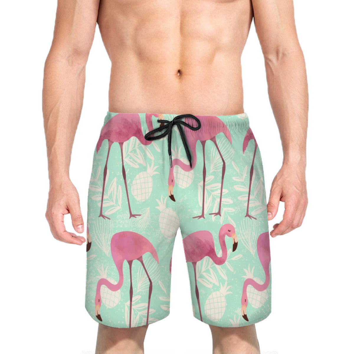 Flamingo 02 Men's Swim Trunks No.XCYSAR