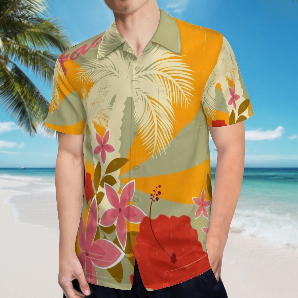 Hawaii Pattern 008 Hawaiian Shirts No.XDT75A